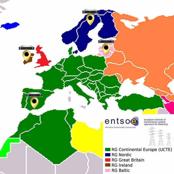 ENTSO-E - الشبكة الأوروبية لمشغلي شبكات نقل الكهرباء ذات الجهد العالي